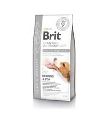 Лікувальний сухий корм для собак Brit VetDiets GF Mobility для здоров’я суглобів, з оселедцем, лососем та гречкою, 12 кг