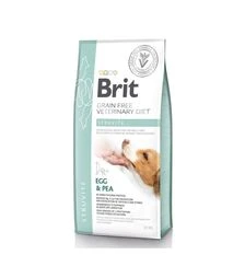 Лікувальний сухий корм для собак Brit VetDiets GF Struvite при сечокам’яній хворобі, з яйцем, індичкою, горохом та гречкою, 12 кг