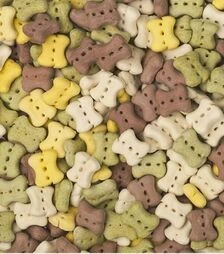 Печенье для собак AnimAll Crunch Dog кость Mix S, 3 кг