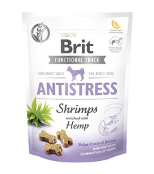 Лакомства для собак Brit Care Functional Snack Antistress для успокоения, с креветками, 150 г
