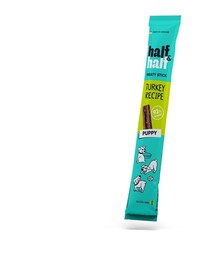 Ласощі для цуценят Half&Half м’ясна паличка з індичкою, 12 г