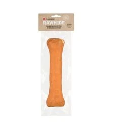 Ласощі для собак Flamingo жувальна кістка, обгорнута м’ясом курки, 25 см, 330 г