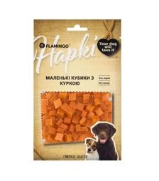 Ласощі для собак Flamingo кубики з м’ясом курки, 75 г