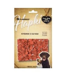 Ласощі для собак Flamingo кубики з м’ясом качки, 75 г