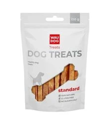 Лакомство для собак WAUDOG Treats куриные вяленые полоски, 100 г