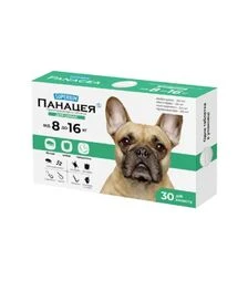 Таблетка для собак Superium Панацея від паразитів, на вагу 8-16 кг, 1 шт