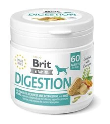 Витамины для собак Brit Vitamins Digestion для поддержки пищеварения, 60 шт