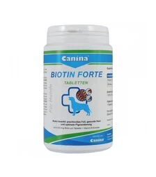 Витаминный комплекс для собак Canina Biotin Forte Tabletten для здоровья шерсти, с биотином, 60 шт
