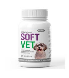 Фитокомплекс для собак ProVET SoftVet для антистрессового действия и нормализации работы нервной системы, 100 шт