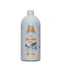Масло лососевое для собак Brit Care для улучшения состояния кожи и шерсти, 1 л