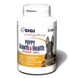 Вітаміни для цуценят GiGi Puppy Growth & Health для росту та розвитку, 90 шт
