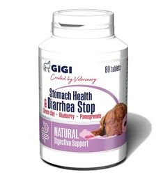 Добавки для собак GiGi Stomach Health & Diarrhea Stop для пищеварения, 80 шт