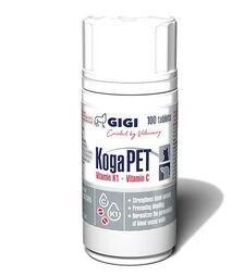 Добавки для собак GiGi KogaPET для поддержки дыхательной системы, 100 шт