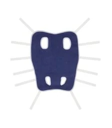 Попона послеоперационная для собак и кошек CoLLaR № 1 синяя, 32-60х40 см