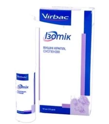 Вушні краплі для собак Virbac Ізотік, 10 мл