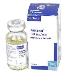 Розчин ін'єкційний для собак Virbac Алізин, 10 мл