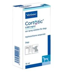 Спрей вушний для собак Virbac Cortotic, 0,584 мг/мл, 16 мл