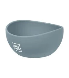 Миска для собак і котів WAUDOG Silicone сіра, 250 мл