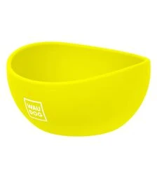 Миска для собак і котів WAUDOG Silicone жовта, 250 мл