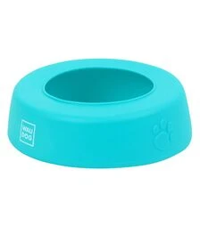 Миска-непроливайка для собак і котів WAUDOG Silicone блакитна, 1 л