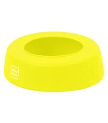 Миска-непроливайка для собак і котів WAUDOG Silicone жовта, 1 л