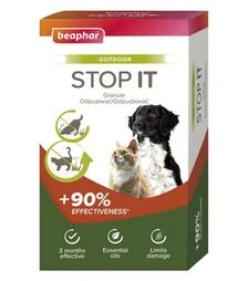 Гранулы-отпугиватель для собак и кошек на улице Beaphar Stop It Granule, 400 г