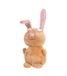 Іграшка для собак GiGwi Plush Friendz Кролик з пищалкою, 16 см