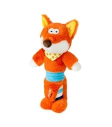 Игрушка для собак GiGwi Shaking Fun Лис с большой пищалкой, 32 см