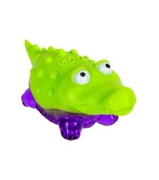 Игрушка для собак GiGwi Suppa Puppa Крокодильчик резиновый с пищалкой, 9 см