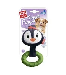 Игрушка для собак GiGwi Suppa Puppa Пингвин с пищалкой, 15 см