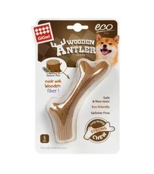 Игрушка для собак GiGwi Wooden Antler Жевательный рог, S