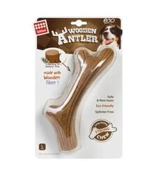 Игрушка для собак GiGwi Wooden Antler Жевательный рог, L