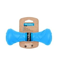 Іграшка для собак PitchDog Гантель для апортування, блакитна, 19х7 см