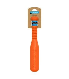 Игрушка для собак PitchDog Бита для апортировки, оранжевая, 35х6 см