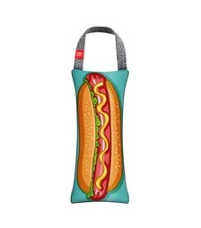 Іграшка для собак WAUDOG Fun Хот-дог, з пищалкою, 11х26 см