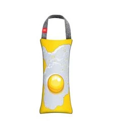 Іграшка для собак WAUDOG Fun Яєчня, з пищалкою, 9х21 см