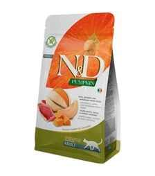 Беззерновий сухий корм для котів Farmina Pumpkin з качкою та гарбузом, 300 г