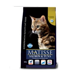Сухий корм для котів Farmina Matisse з лососем та тунцем, 400 г