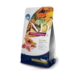 Низькозерновий сухий корм для стерилізованих котів Farmina N&D Tropical Selection з ягням та тропічними фруктами, 1,5 кг