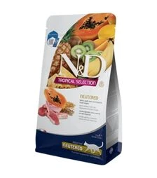 Низькозерновий сухий корм для стерилізованих котів Farmina N&D Tropical Selection з ягням та тропічними фруктами, 10 кг