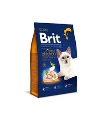 Сухий корм для домашніх котів Brit Premium by Nature Cat Indoor з куркою, 8 кг
