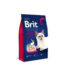 Сухий корм для стерилізованих котів Brit Premium by Nature Cat Sterilised з куркою, 8 кг