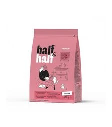 Сухий корм для кошенят Half&Half з яловичиною, 300 г