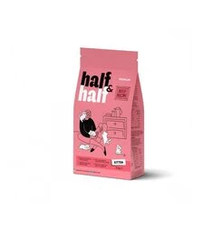 Сухий корм для кошенят Half&Half з яловичиною, 2 кг
