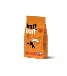 Сухой корм для стерилизованных кошек Half&Half с говядиной, 2 кг