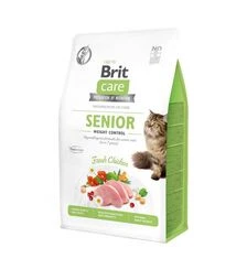 Беззерновой сухой корм для кошек Brit Care Cat Grain Free при избыточном весе, с курицей, 400 г