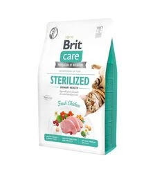 Беззерновий сухий корм для котів Brit Care Cat Grain Free для підтримання сечостатевої системи, з куркою, 2 кг