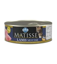 Вологий корм для котів Farmina Matisse мус з ягням, 85 г