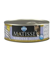 Вологий корм для котів Farmina Matisse мус з сардиною, 85 г