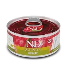 Вологий корм для котів Farmina N&D Quinoa Urinary для профілактики сечокам'яної хвороби, з качкою, кіноа, журавлиною та ромашкою, 80 г